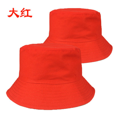 Directly from the Manufacturer, Fisherman Hats in Stock, Pure Cotton Bucket Hats, Promotional Hats, Sun Protection Fisherman Hats, Versatile for Students, Travel, and Volunteers - image 2