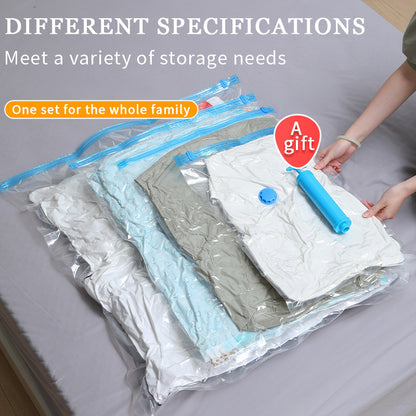 Vacuum Compression Bag Storage Bag Thickened Quilt Clothes Artifact Packaging Air-pumping Quilt Down Jacket Special Bag - image 2
