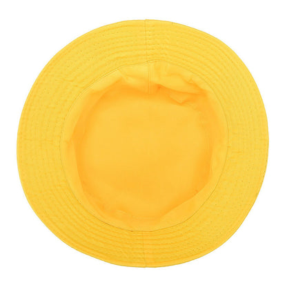 Letter Printing Fisherman Hat Hand-painted Basin Hat Creative Couple Travel Hat Graffiti Love Sun Hat Sunscreen Hat Children - image 4