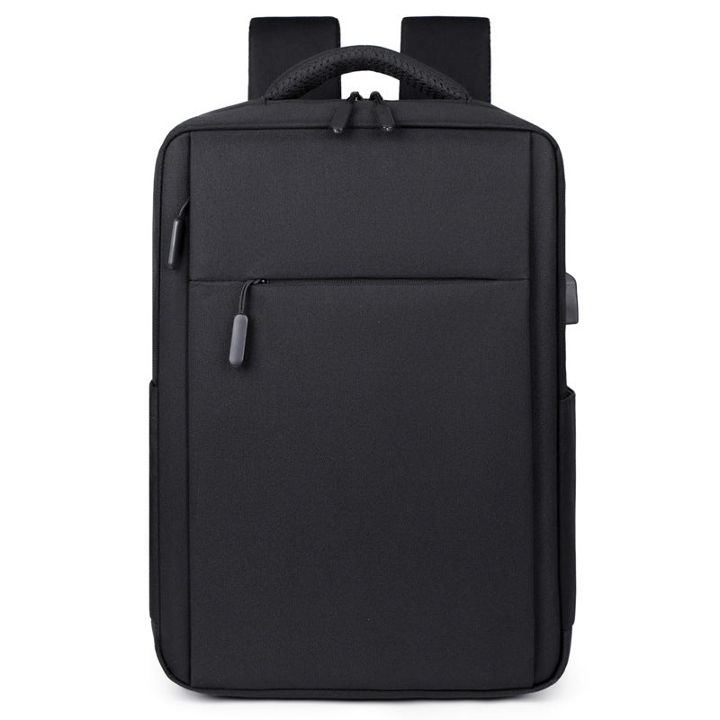 New Style Backpack for Men, Large Capacity Double-Layer Business Computer Bag, Outdoor Travel Backpack, Women's Backpack with Printed Logo - image 5