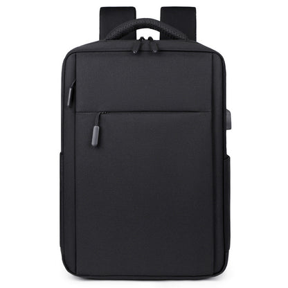 New Style Backpack for Men, Large Capacity Double-Layer Business Computer Bag, Outdoor Travel Backpack, Women's Backpack with Printed Logo - image 5