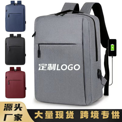 2025 New Backpack Men's Casual Large-Capacity Sports Backpack Business Computer Bag Travel Bag Custom Logo - image 1