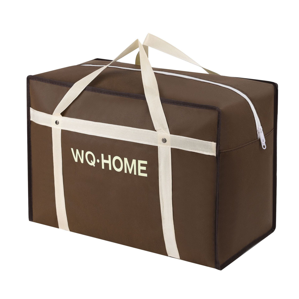 Solid color reinforced luggage storage bag large capacity moving bag moving bag clothes quilt storage bag - image 5