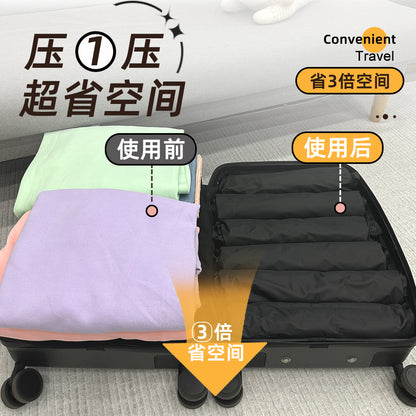 Cross-border Oxford Cloth Hand Roll Bag Household Luggage Special Hand Roll Portable Compression Bag Travel Vacuum Storage Bag - image 3