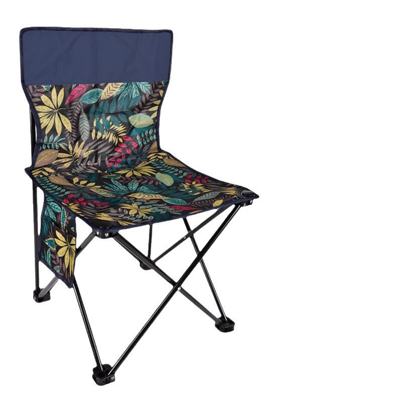 Folding Chair - Wholesale Outdoor Field Sketching Fishing Stool Portable Bbq Camping Travel Beach Folding Chair - image 5