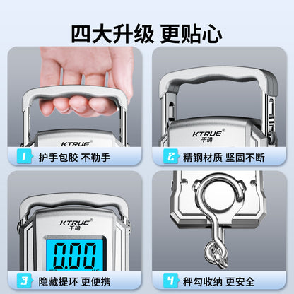 2025 New High-Precision Satchel Digital Scale, Flushing Spring Scale, Satchel Luggage Express Special Satchel Scale - image 4