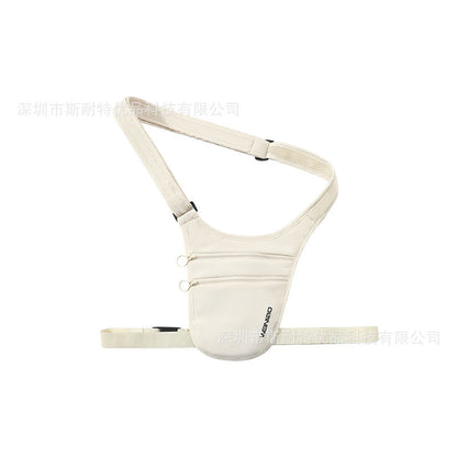 Travel Anti-theft Waist Bag Passport Certificate Wallet Body-fit Invisible Anti-theft Bag European Travel Abroad Crossbody Bag - image 5