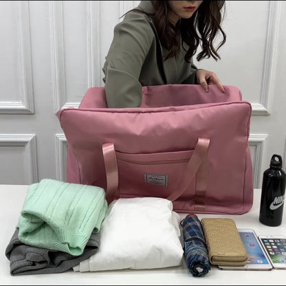 Large Capacity Travel Bag Oversized Pull Rod Portable Travel Portable Storage Bag Home Travel Travel Storage Bag Wholesale - image 2