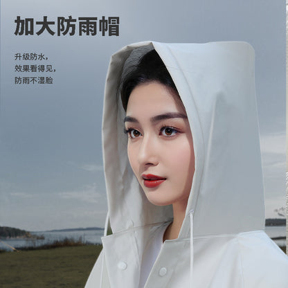 One-Piece Raincoat, Full-Body Protection Against Heavy Rain, Thickened for Adults, Suitable for Hiking and Travel, Waterproof Outdoor Portable Poncho, Available for Dropshipping - image 2