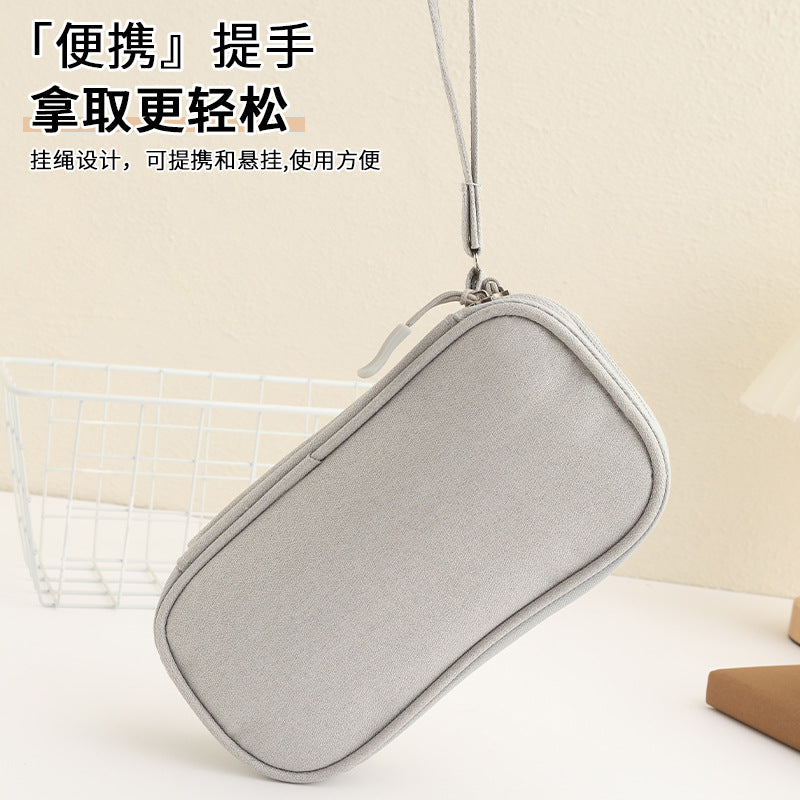 Hot data cable storage bag digital bag travel portable charger headset mobile phone hard U disk storage bag wholesale - image 4
