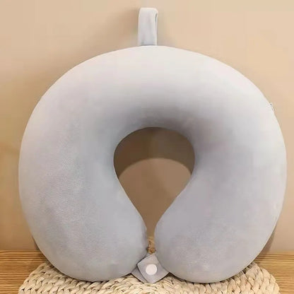 Portable U-shaped Pillow Office Nap Pillow Travel Neck Pillow U-shaped Pillow Custom Logo Activity Gift - image 1