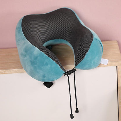 Memory Foam U-Shaped Pillow, Travel Airplane Pillow, Removable and Washable Neck Pillow, Nap Pillow for Home, Portable Neck Pillow, Removable and Washable - image 3