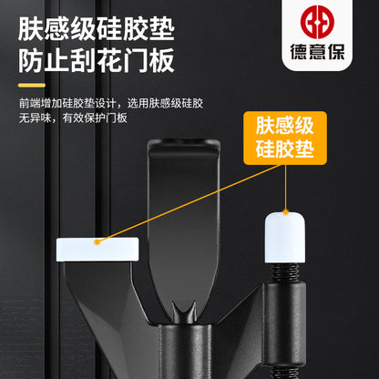 Portable Door Bumper Hotel Household Girl Travel Safety Punch-free Thickened Door Bumper Anti-theft Top Door Artifact - image 4