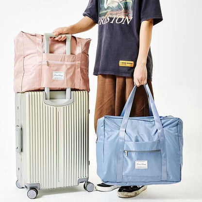 Oxford Cloth Travel Bag Portable Luggage Bag Waterproof Thickened Pregnant Women's Waiting Bag Large Moving Bag - image 3