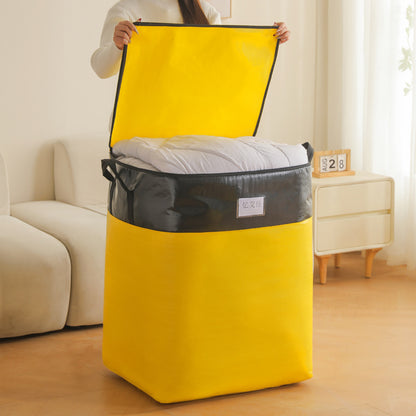 Large Capacity Moving Bag Thickened Environmental Protection Luggage Bag Waterproof Woven Bag Storage Sorting Logistics Transfer Wear-resistant Bag - image 3