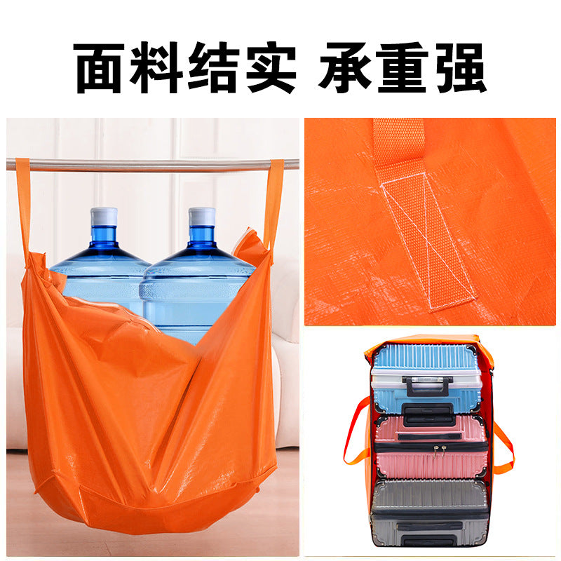 Quilt storage bag moving turnover bag quilt clothes storage bag large capacity dormitory packing bag ton bag wholesale - image 2