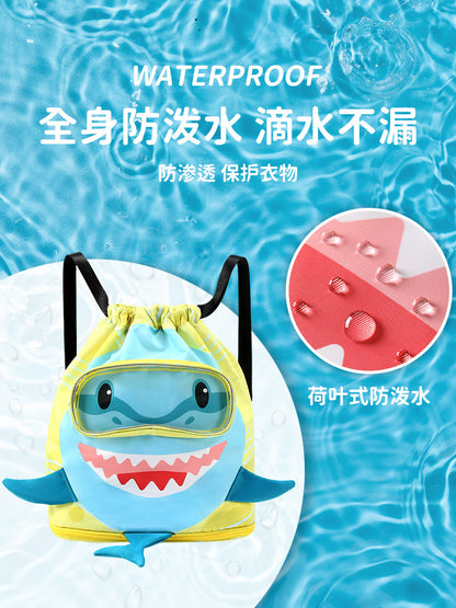 Children's Swimming Storage Toiletry Bag Dry and Wet Separation Sports Bag Swimming Bag Women's Waterproof Backpack Beach Bag Men's - image 4