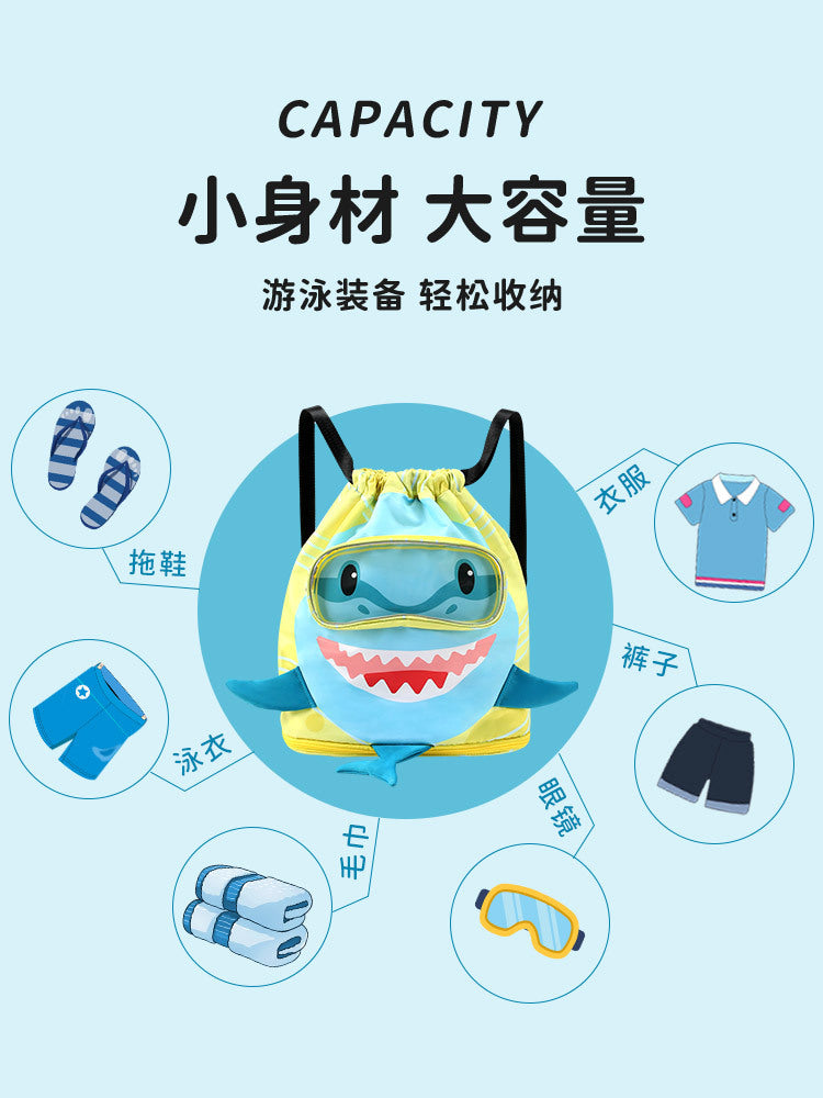 Children's Swimming Storage Toiletry Bag Dry and Wet Separation Sports Bag Swimming Bag Women's Waterproof Backpack Beach Bag Men's - image 5