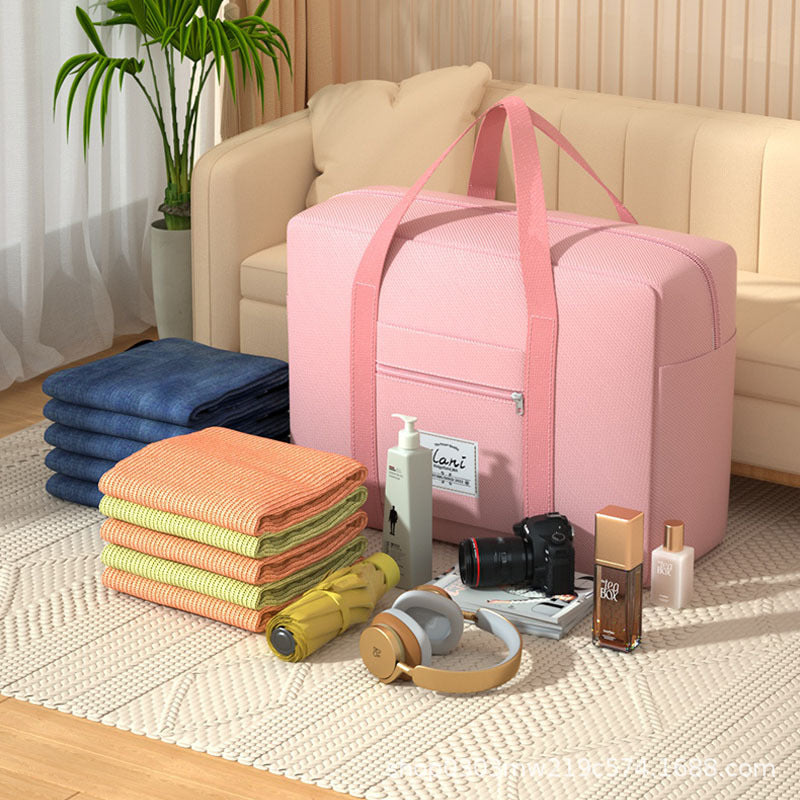 Travel Bag Women's Short-distance Luggage Bag Portable Large Capacity Storage Bag Folding Lightweight Travel Bag Travel Bag - image 4