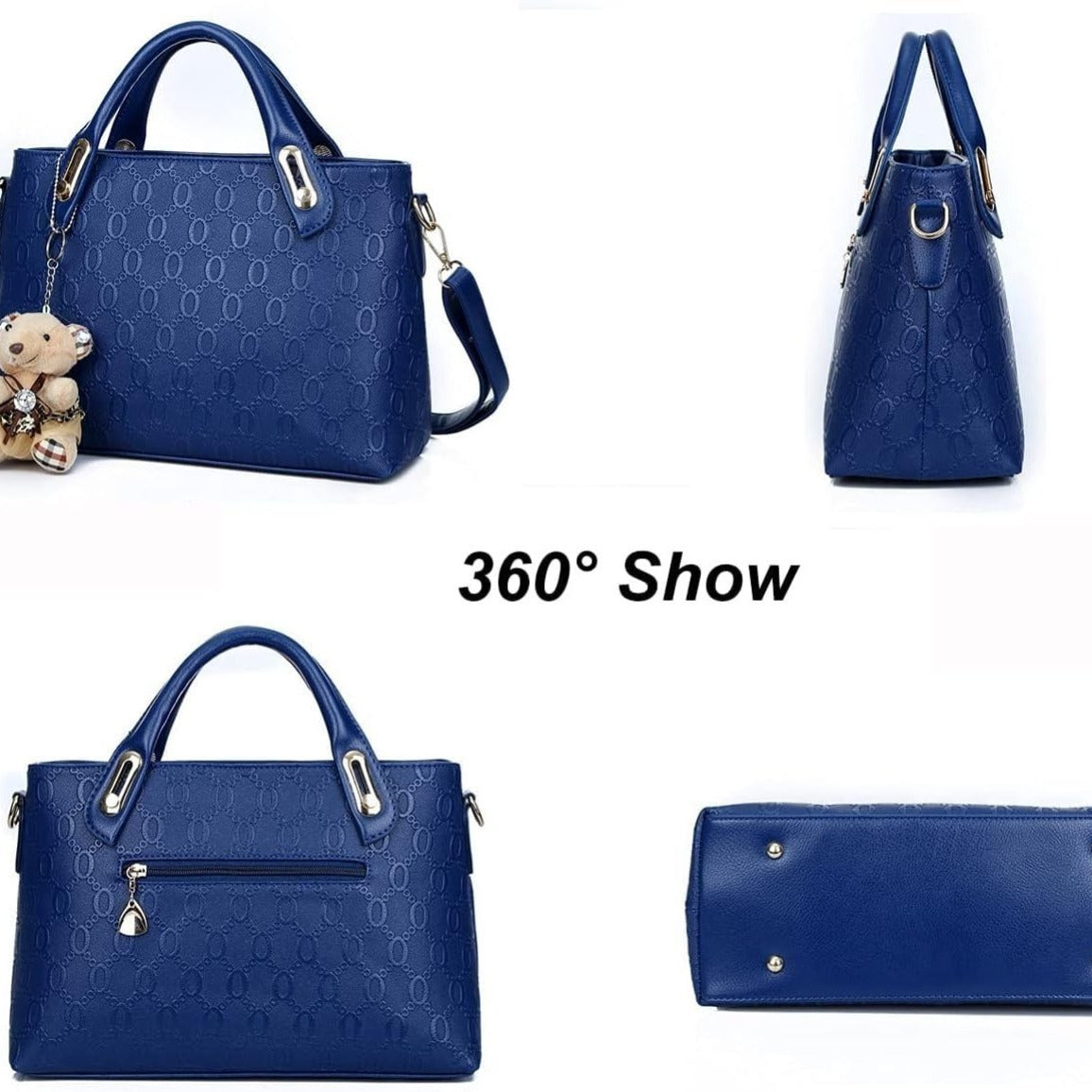 Leather Travel Tote Bag