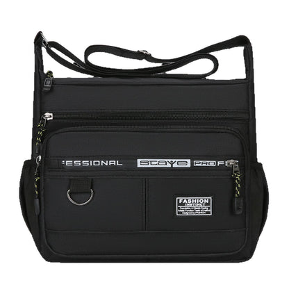 Foreign Trade Casual Messenger Bag for Men 2026 New Model Sports Large Capacity Letter Shoulder Bag Outdoor Travel Crossbody Backpack - image 5