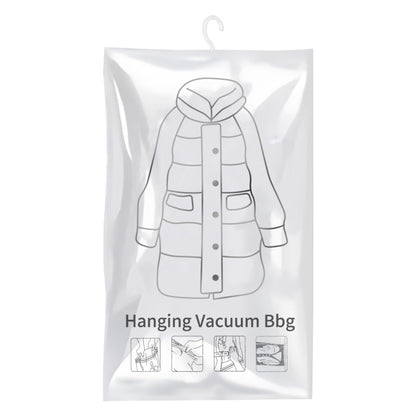 Down Jacket Vacuum Bag Compression Bag Clothes Hanging Clothes Bag Porous Enlarged Thickeneded Storage Bag - image 5
