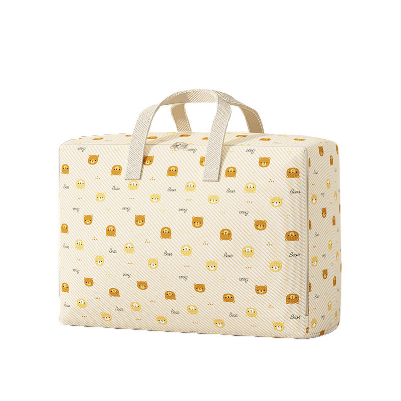 Cartoon Bear Quilt Storage Bag Large Capacity Travel Duffel Bag Clothes Quilt Bag Finishing Moving Bag - image 5