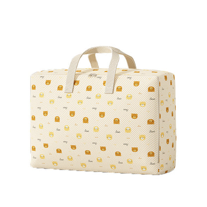 Cartoon Bear Quilt Storage Bag Large Capacity Travel Duffel Bag Clothes Quilt Bag Finishing Moving Bag - image 5