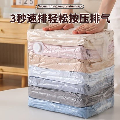 Vacuum Compression Bag, Thickened and Large Capacity, No Need for Air Extraction, Special Storage Solution for Clothes and Quilts, Luggage Sealing Bag - image 4