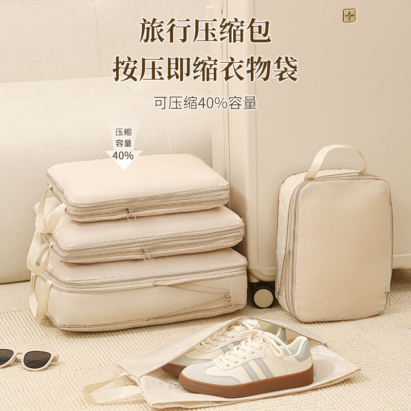 Travel Storage Bag Multi-functional Clothes Luggage Bag Seven-piece Set Compressible Storage Bag - image 1