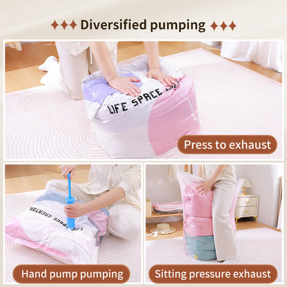 Air-Free Three-Dimensional Vacuum Compression Bag for Home Use, Suitable for Storing Quilts, Duvets, Travel Clothes, and Garments - image 3