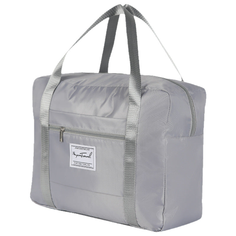 New Large Capacity Clothes Quilt Storage Bag Short-distance Duffel Bag Trolley Portable Women's Foldable Travel Storage Bag - image 5