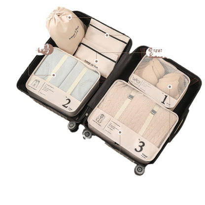 Luggage Travel Storage Set Business Trip Luggage Clothing Organizer Bag Travel Clothing Packing Bag Portable Foldable - image 5