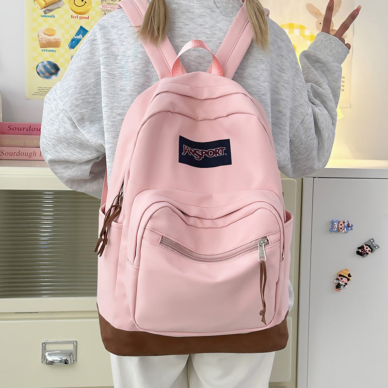 New Style Backpack, New Casual Style for Men and Women, Middle School Student Travel Computer Backpack, Fashionable and Trendy Student School Bag - image 3