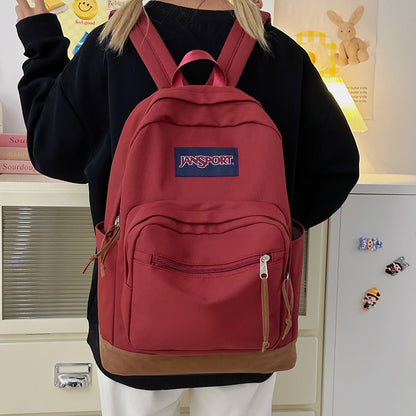 New Style Backpack, New Casual Style for Men and Women, Middle School Student Travel Computer Backpack, Fashionable and Trendy Student School Bag - image 4