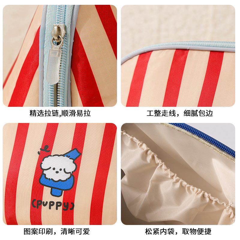 Travel Underwear Storage Bag Large Capacity Cartoon Travel Bra Sundries Storage Bag Portable Waterproof Wash and Scooter Bag - image 4