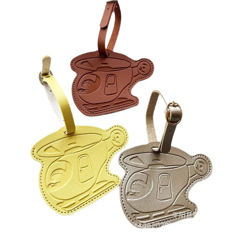 Hot-Selling Luggage Tags, Boarding Passes, Pu Leather Anti-Lost Tags, Creative Tags, Hang Tags, Checked Baggage Tags, Travel Airplane Tags - image 5
