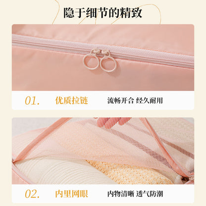Three-in-one travel clothing storage bag close-fitting underwear underwear storage bag portable waterproof packing luggage - image 4