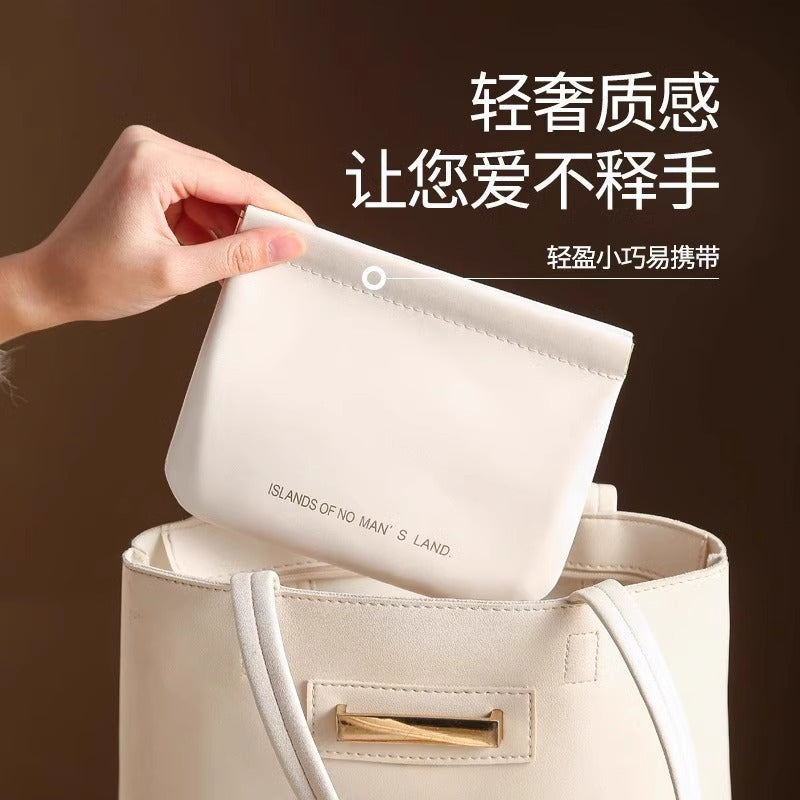 Data cable storage bag portable bag travel protection mobile phone charger charging treasure U disk mini wired earphone bag - image 1