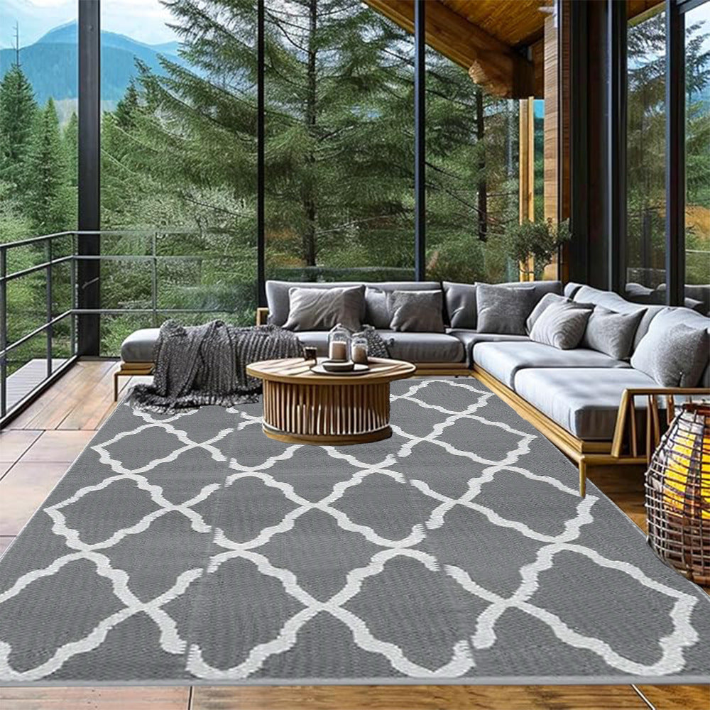 Cross-Border Outdoor Carpet Travel Picnic Mat Beach Mat Mountain Camping Mat Courtyard Lawn Deck Pp Waterproof - image 1