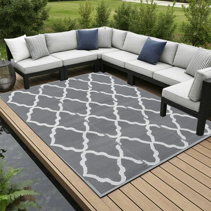 Cross-Border Outdoor Carpet Travel Picnic Mat Beach Mat Mountain Camping Mat Courtyard Lawn Deck Pp Waterproof - image 2