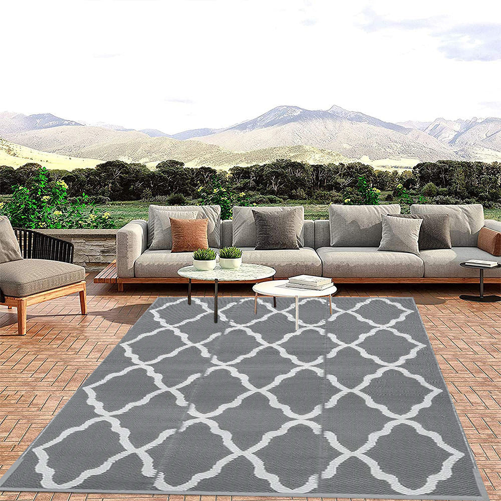 Cross-Border Outdoor Carpet Travel Picnic Mat Beach Mat Mountain Camping Mat Courtyard Lawn Deck Pp Waterproof - image 4