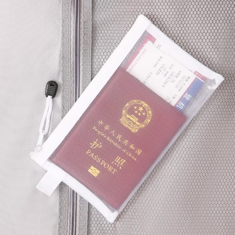 Passport Storage Bag Overseas Travel Certificate Document Bag Transparent Portable Traveling Card Travel Protective Cover Storage Bag - image 1