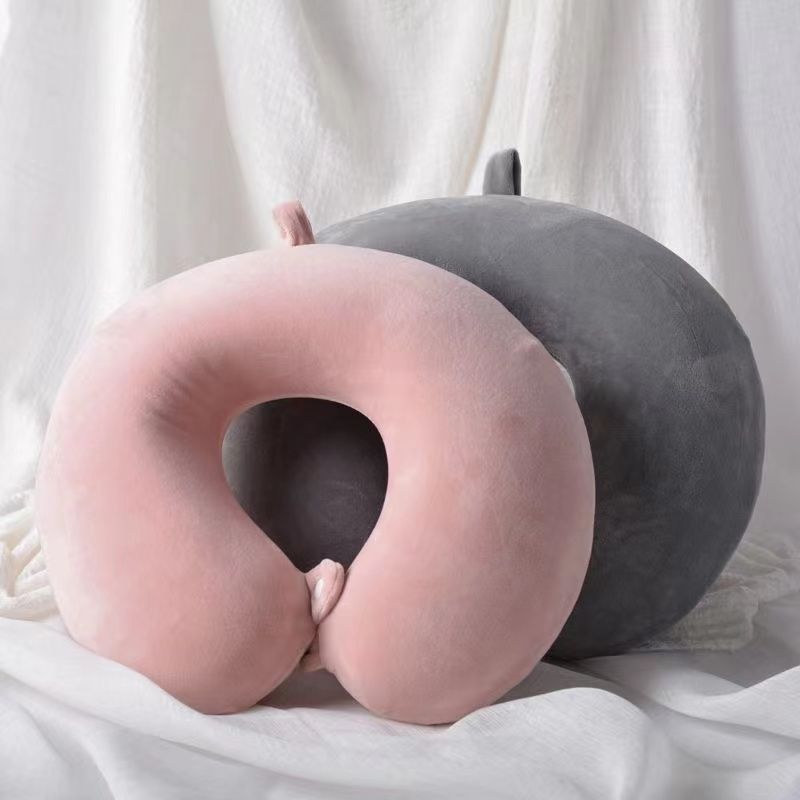 U-Shaped Headrest, Neck Pillow, Rebound Memory Foam, Removable and Washable into Student Nap Pillow, Portable Travel Airplane Pillow - image 1