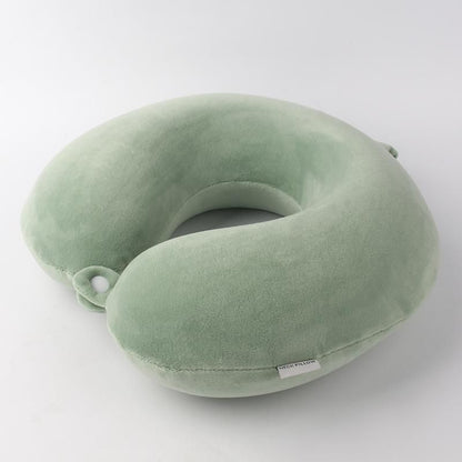 U-Shaped Headrest, Neck Pillow, Rebound Memory Foam, Removable and Washable into Student Nap Pillow, Portable Travel Airplane Pillow - image 2