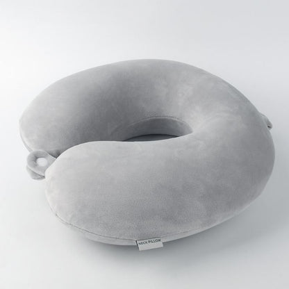 U-Shaped Headrest, Neck Pillow, Rebound Memory Foam, Removable and Washable into Student Nap Pillow, Portable Travel Airplane Pillow - image 3