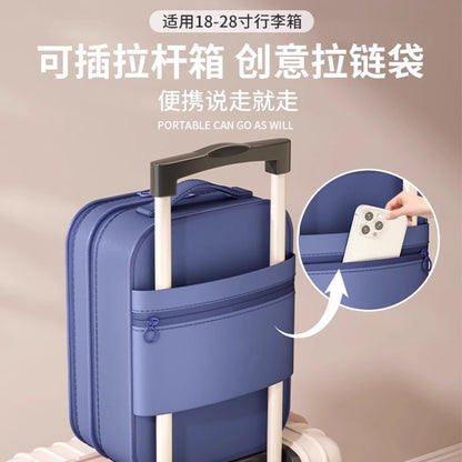 Travel Shoes Bag Portable Large Capacity Shoes Bag Shoes Storage Artifact Storage Bag Three-Layer Shoes Bag Shoes Storage Magic - image 3