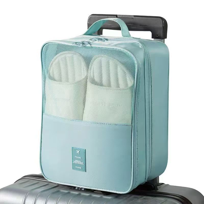 Shoe Bag Shoe Bag Storage Bag Three-Layer Thickened Multifunctional Dustproof Convenient Shoe Bag Travel Portable Storage Bag - image 2