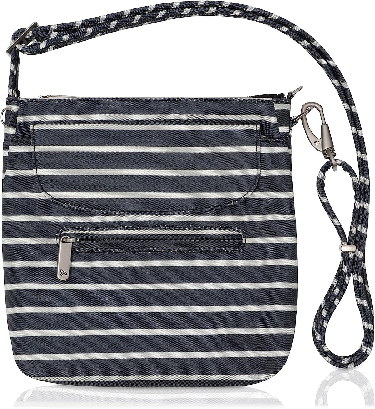 Travelon Anti-Theft Classic Mini Shoulder Bag, Black, One Size, 8.5 x 8.5 x 2