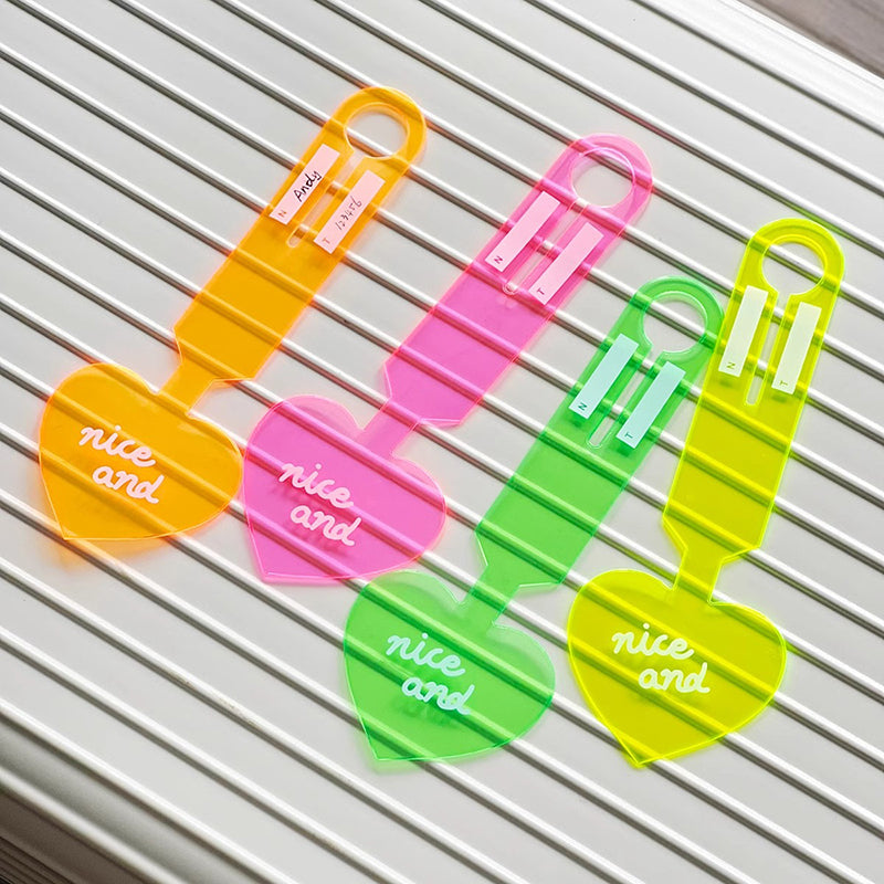 Fluorescent Luggage Tag Boarding Bag Anti-Lost Aircraft Luggage Tag Pvc Tag Accessories Travel Luggage Tag Lanyard - image 2